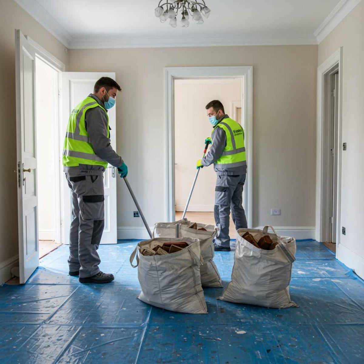 Comment organiser un nettoyage intérieur après travaux